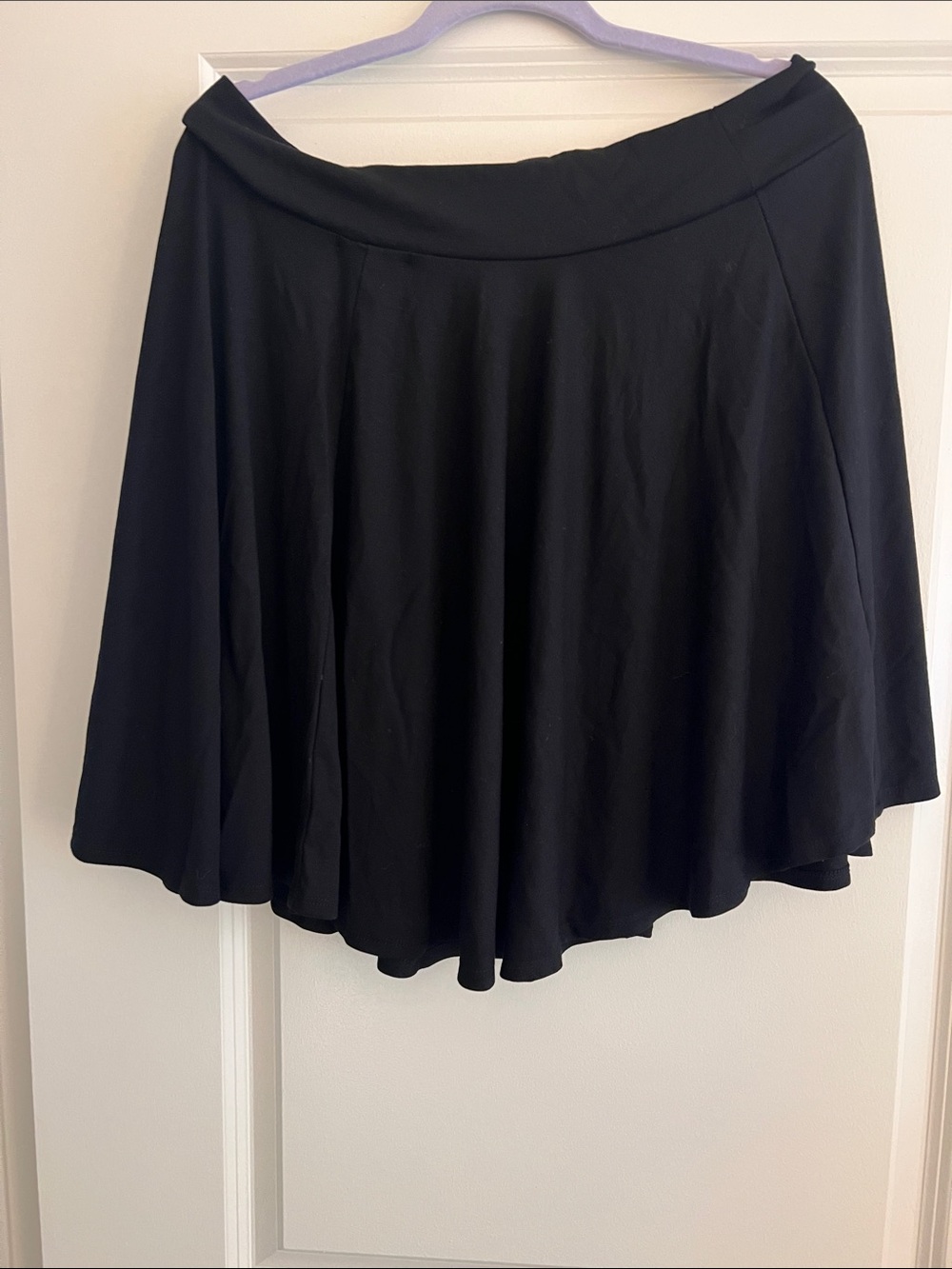 FOXBLOOD Black Circle Skirt - Flowy Skater Style
